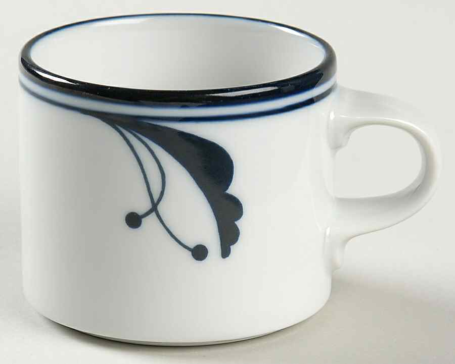Bayberry Blue (Japan, Portugal) Flat Demitasse Cup by Dansk-1