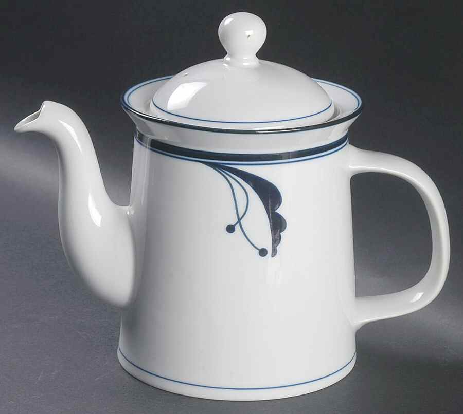 Bayberry Blue (Japan, Portugal) Coffee Pot & Lid by Dansk-1