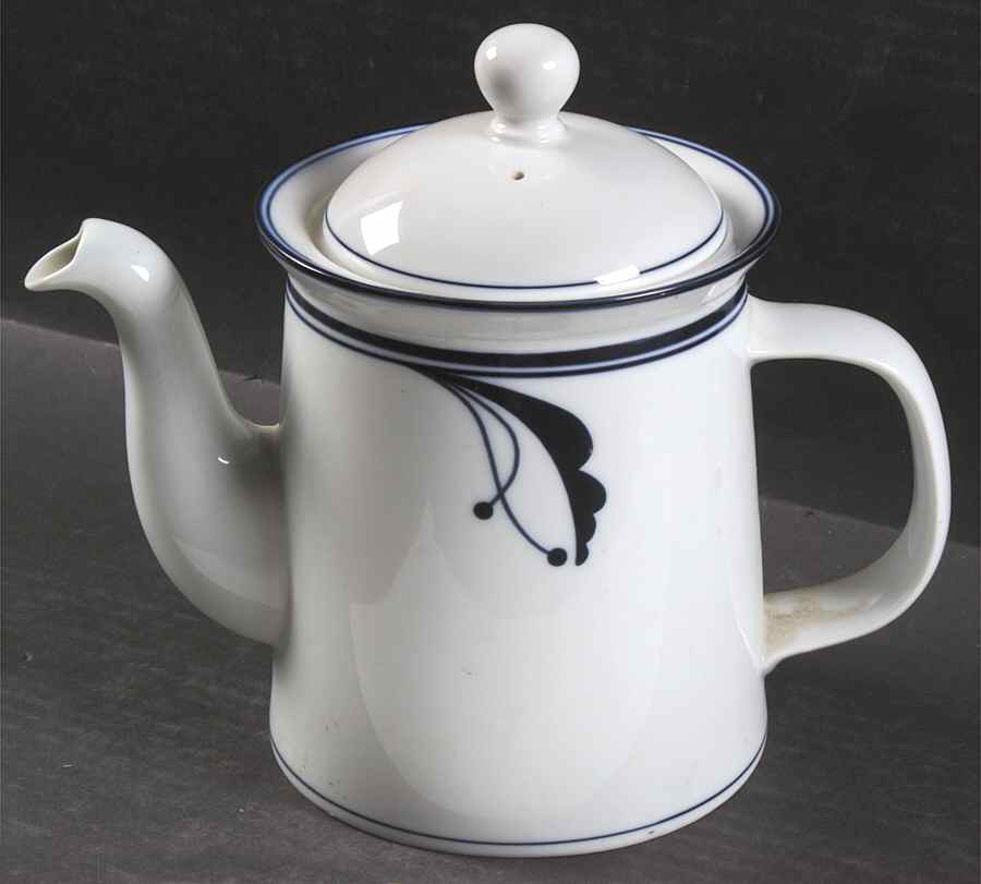 Bayberry Blue (Japan, Portugal) Coffee Pot & Lid by Dansk-1