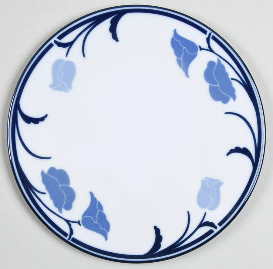 Belles Fleurs Blue Trivet by Dansk-1