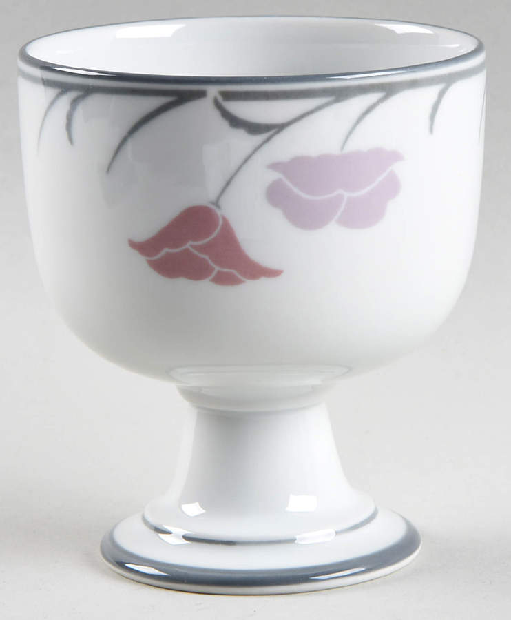 Belles Fleurs Gray China Goblet by Dansk-1