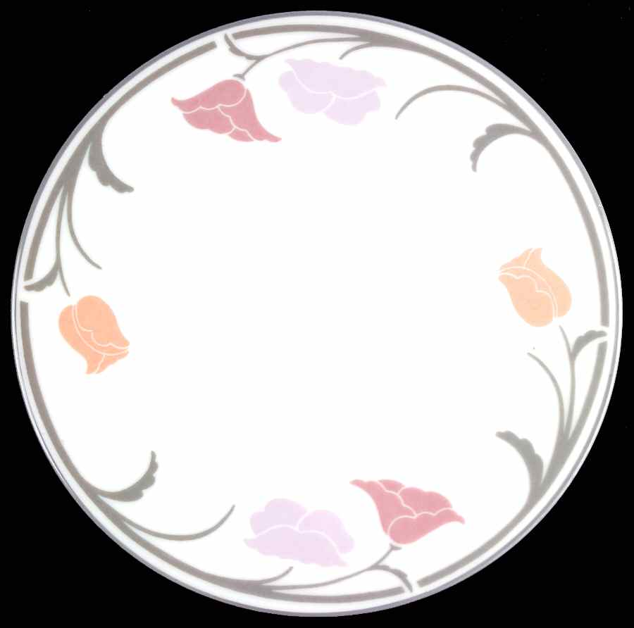 Belles Fleurs Gray Trivet by Dansk-1