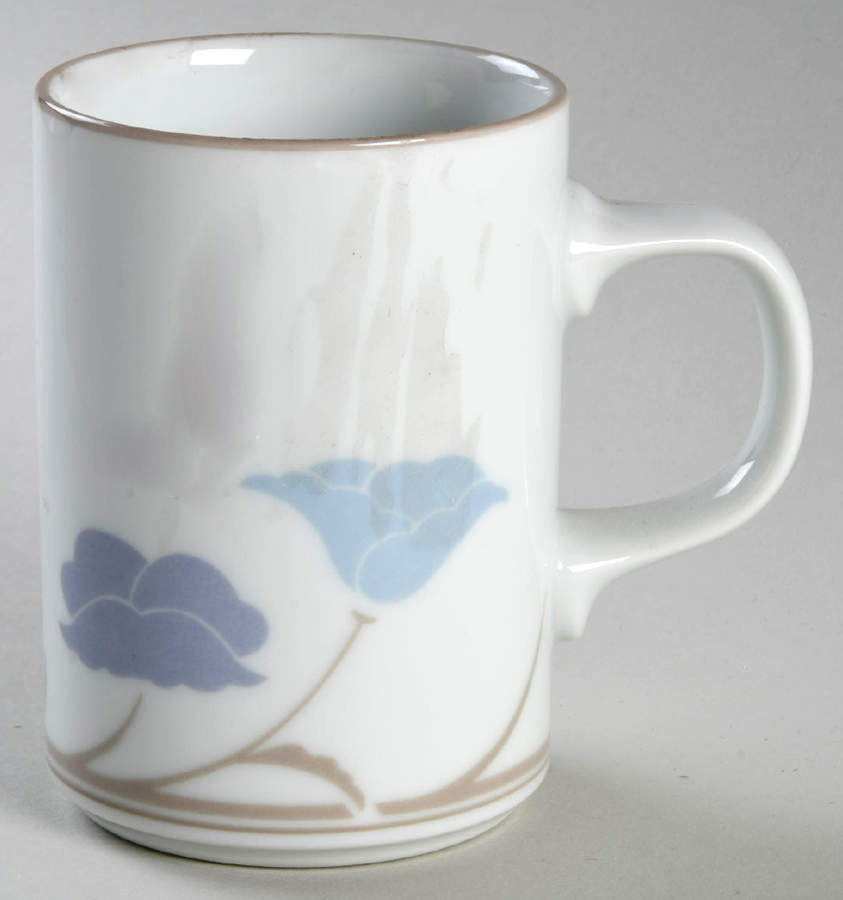 Belles Fleurs Taupe Mug by Dansk-1