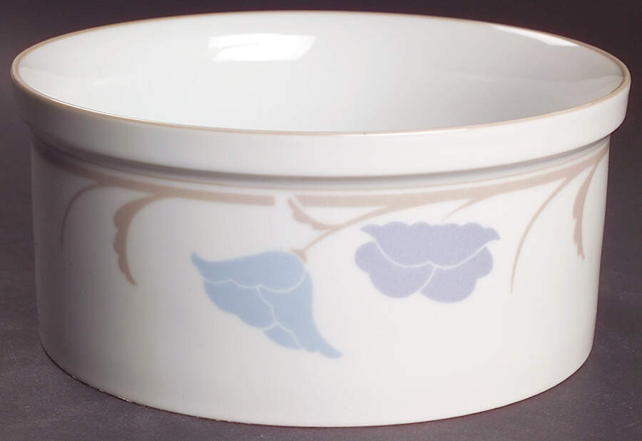 Belles Fleurs Taupe 8" Souffle by Dansk-1