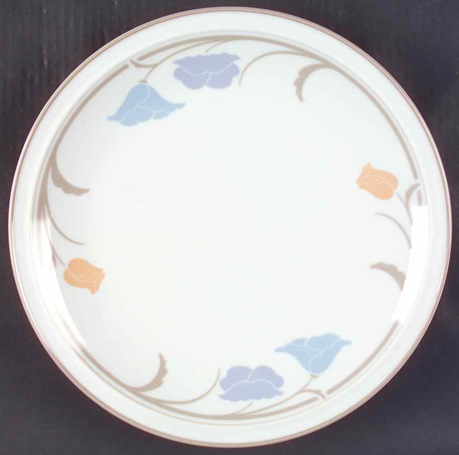 Belles Fleurs Taupe Plate Wall by Dansk-1