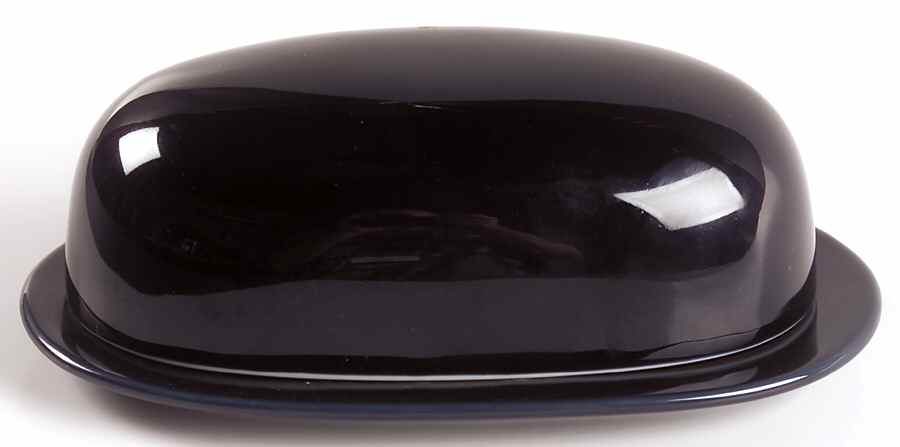 Bisserup Blue (Made In Japan) 1/4 Lb Covered Butter No Finial on Lid by Dansk-1