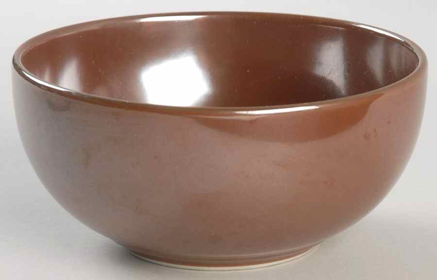 Bisserup Brown Coupe Fruit Cereal Bowl by Dansk-1