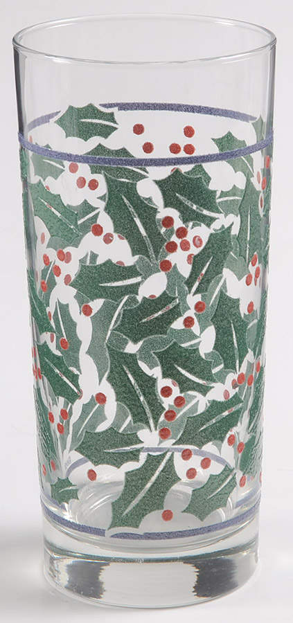 Bistro Holly Glassware Tall Tumbler by Dansk-1