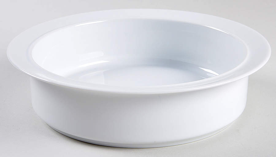 Bisserup White 7" Individual Pasta Bowl by Dansk-1