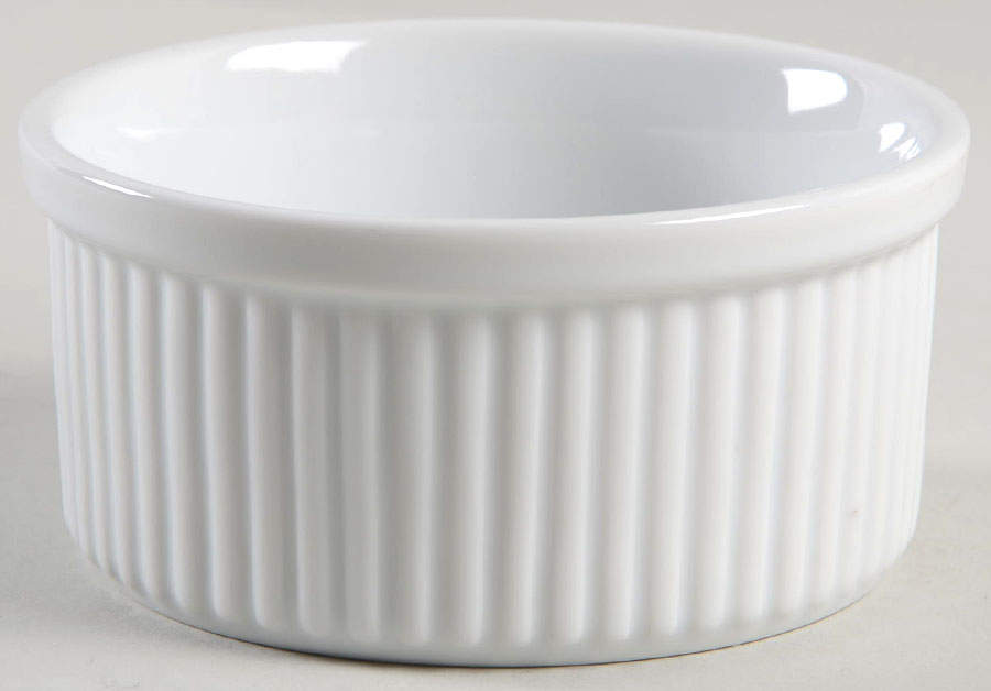 Bisserup White Ramekin by Dansk-1