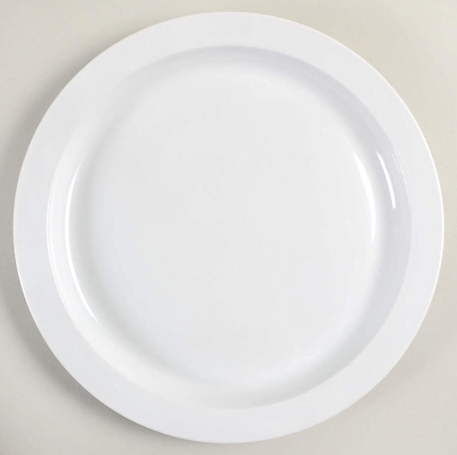 Bisserup White Dinner Plate by Dansk-1