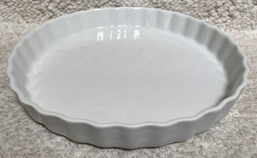 Bisserup White 10" Quiche by Dansk-1