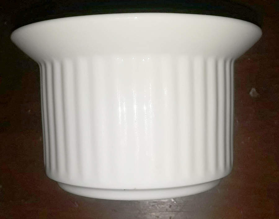 Bisserup White Ramekin by Dansk-1