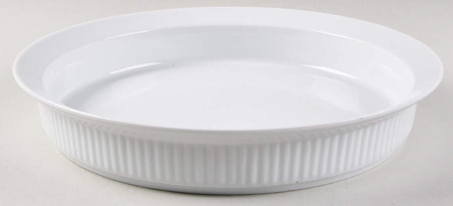 Bisserup White 10" Quiche by Dansk-1
