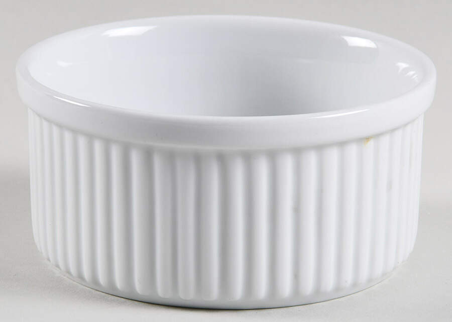 Bisserup White Ramekin by Dansk-1