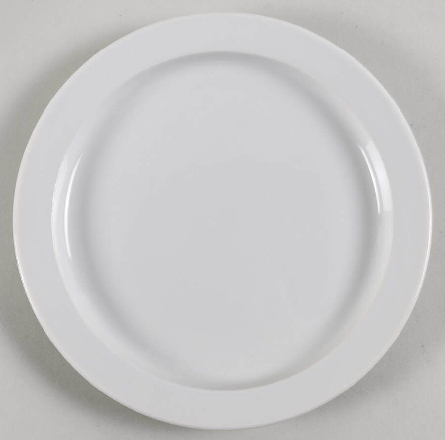 Bisserup White Bread & Butter Plate by Dansk-1