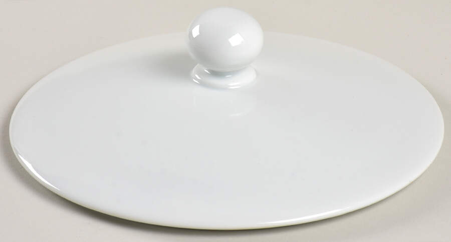 Bisserup White Lid for 2 Qt Round Covered Casserole by Dansk-1