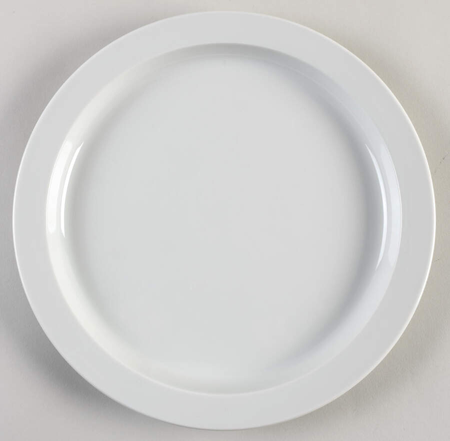 Bisserup White Dinner Plate by Dansk-1