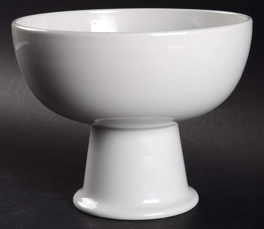 Bisserup White Large Fruit Bowl by Dansk-1