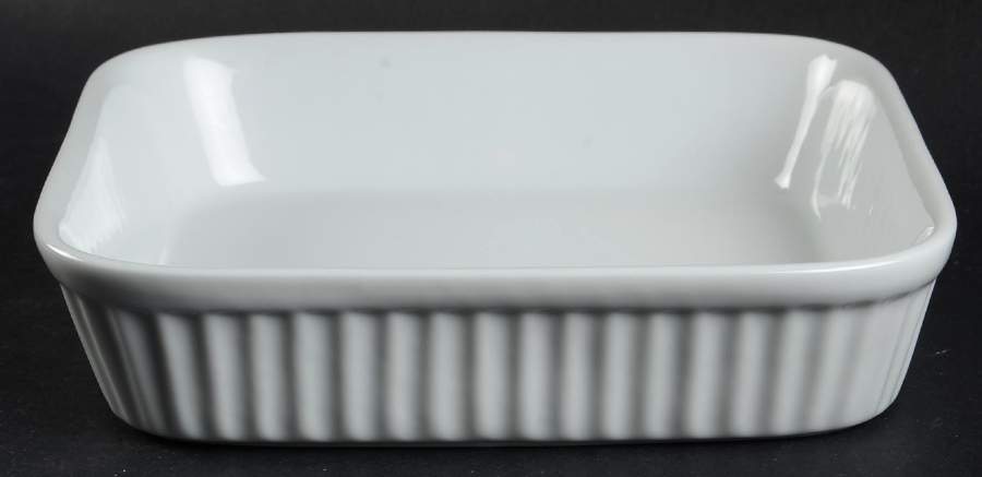 Bisserup White 7" Square Baker by Dansk-1