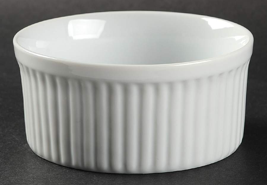 Bisserup White Ramekin by Dansk-1