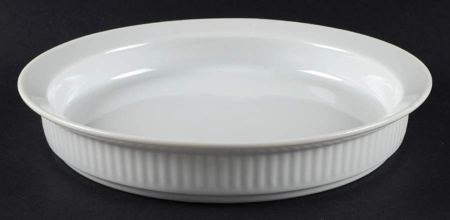 Bisserup White 10" Quiche by Dansk-1