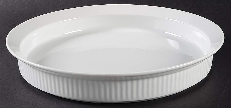 Bisserup White 12" Quiche by Dansk-1