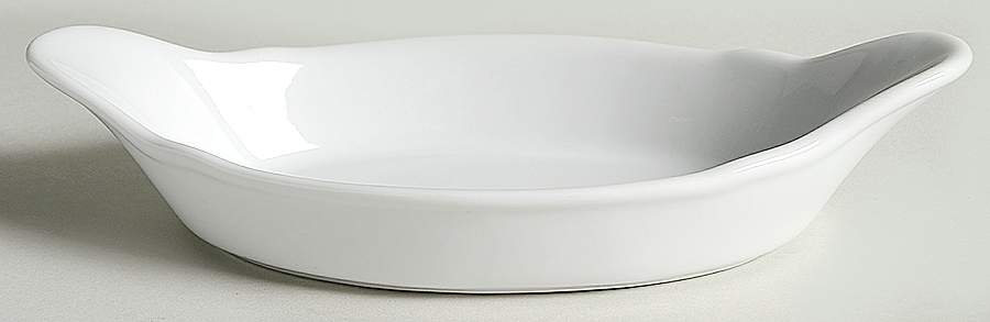 Bisserup White 8" Augratin by Dansk-1