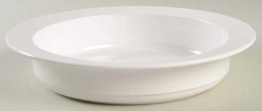 Bisserup White Melamine Soup Bowl by Dansk-1