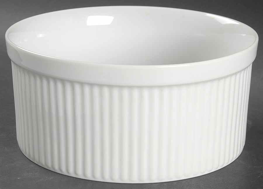 Bisserup White 7" Souffle by Dansk-1