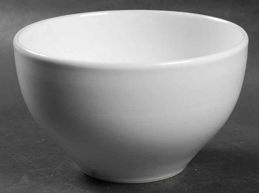 Bisserup White Fruit/Cereal Bowl by Dansk-1