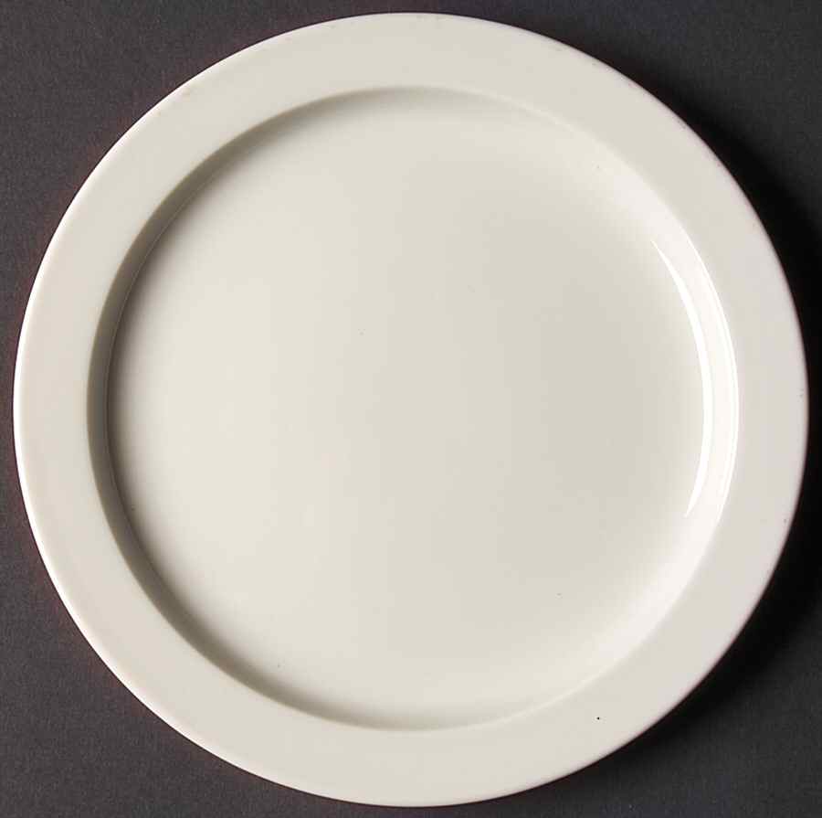 Bisserup White Bread & Butter Plate by Dansk-1