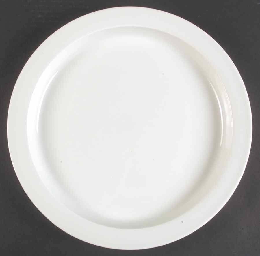 Bisserup White 13" Chop Plate (Round Platter) by Dansk-1