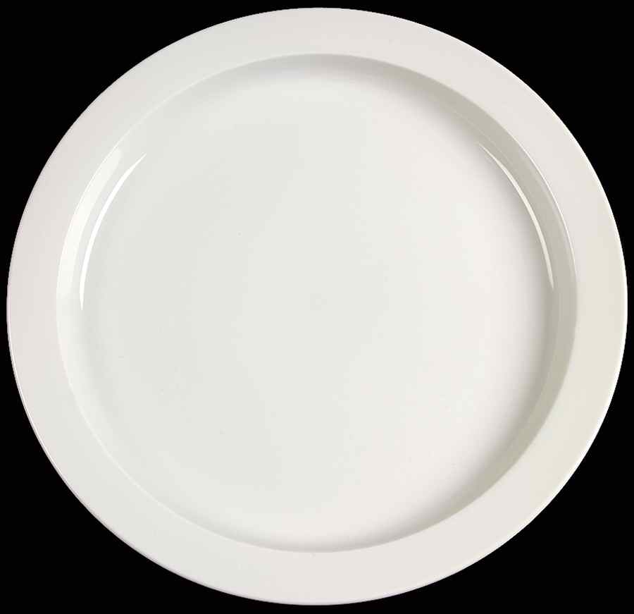 Bisserup White 13" Chop Plate (Round Platter) by Dansk-1