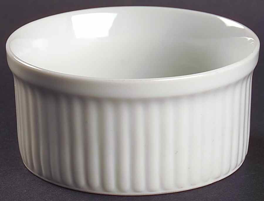 Bisserup White Ramekin by Dansk-1