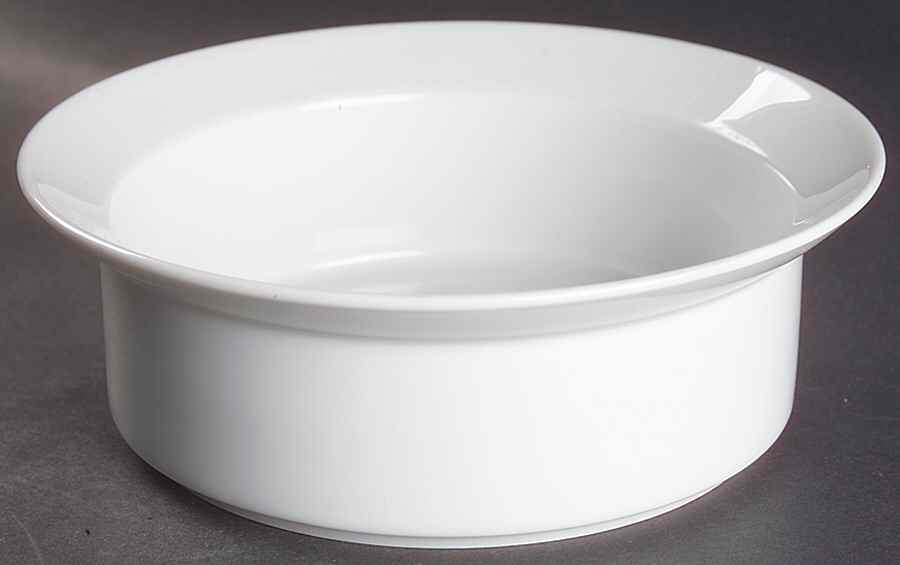 Bisserup White Fruit/Cereal Bowl by Dansk-1