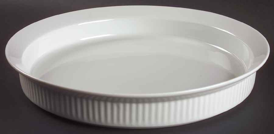 Bisserup White 12" Quiche by Dansk-1