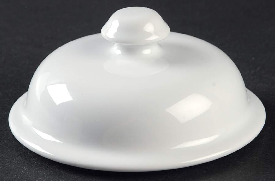 Bisserup White Lid for Sugar Bowl by Dansk-1
