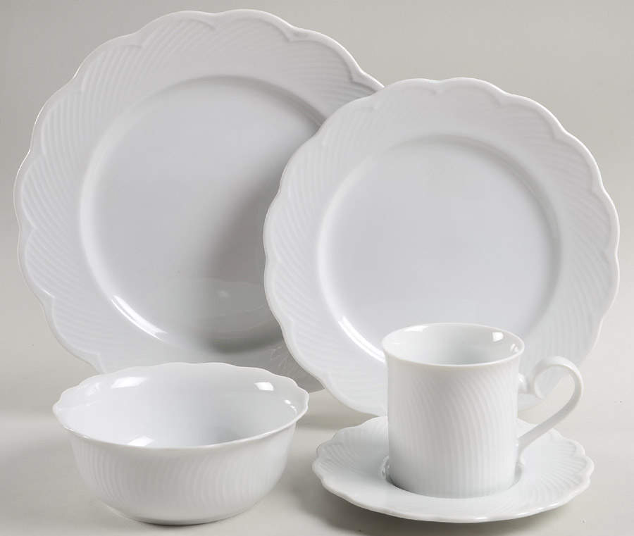 Blanc 5 Piece Place Setting by Dansk-1