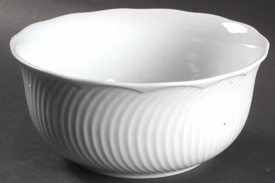Blanc 8" Round Vegetable Bowl by Dansk-1