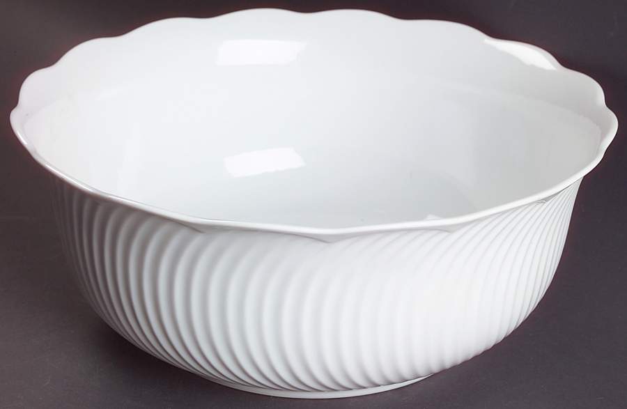 Blanc 10" Large Salad Serving Bowl by Dansk-1