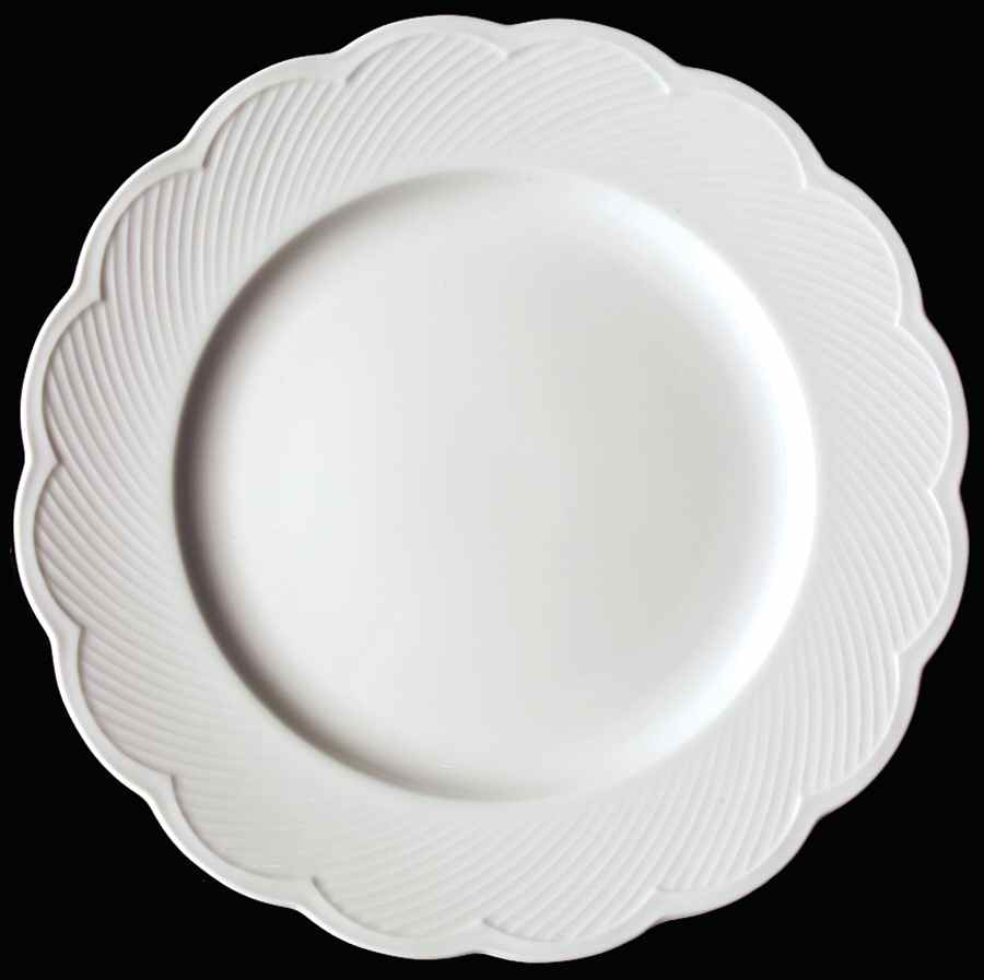Blanc 12" Chop Plate (Round Platter) by Dansk-1