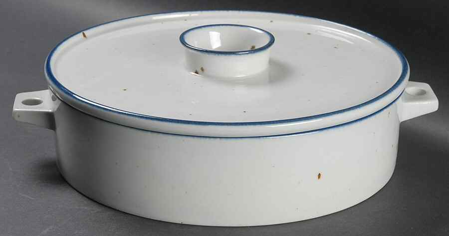 Blue Mist 2 Qt Round Covered Casserole by Dansk-1