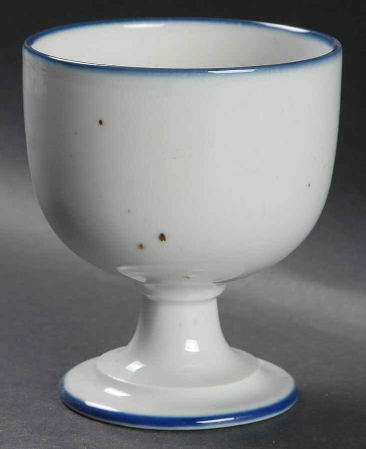 Blue Mist 10 Oz China Goblet by Dansk-1