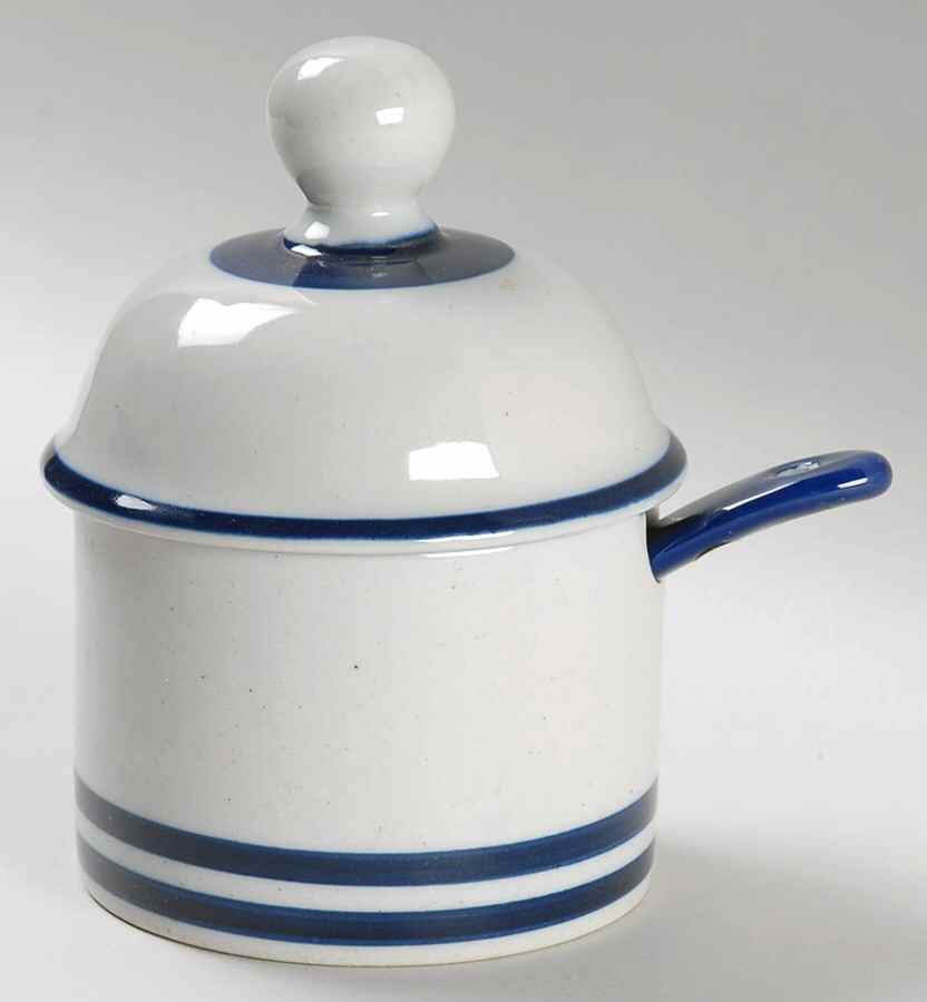 Blue Mist Jam/Jelly & Lid W/Spoon by Dansk-1