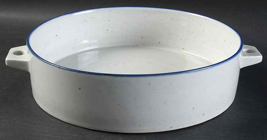 Blue Mist 2 Qt Round Covered Casserole No Lid by Dansk-1