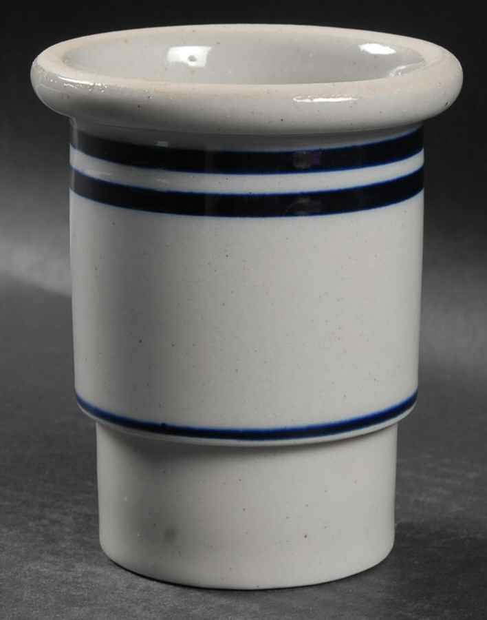 BLT Blue Hurricane Lamp No Globe by Dansk-1