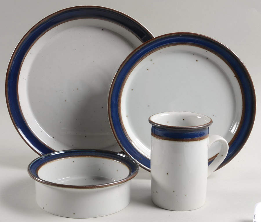 Blue Umber 4 Piece Place Setting by Dansk-1