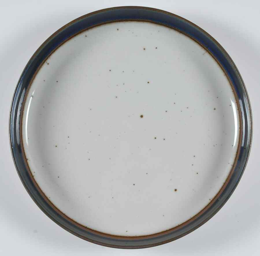 Blue Umber 11" Deep Round Platter by Dansk-1