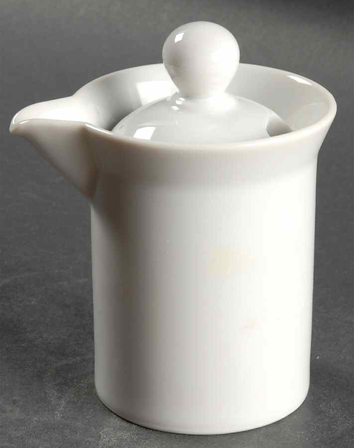 Bottelet White Creamer & Lid by Dansk-1